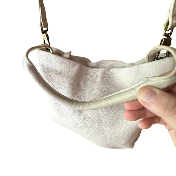 THE SAK COLLECTIVE x Womens White Leather Crossbody Purse - Picture 4 of 8